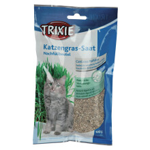 Trixie Cat Grass Refill For # 4235, Bag/approx. 100 G - Kitten -  cat grass kitten trixie refill