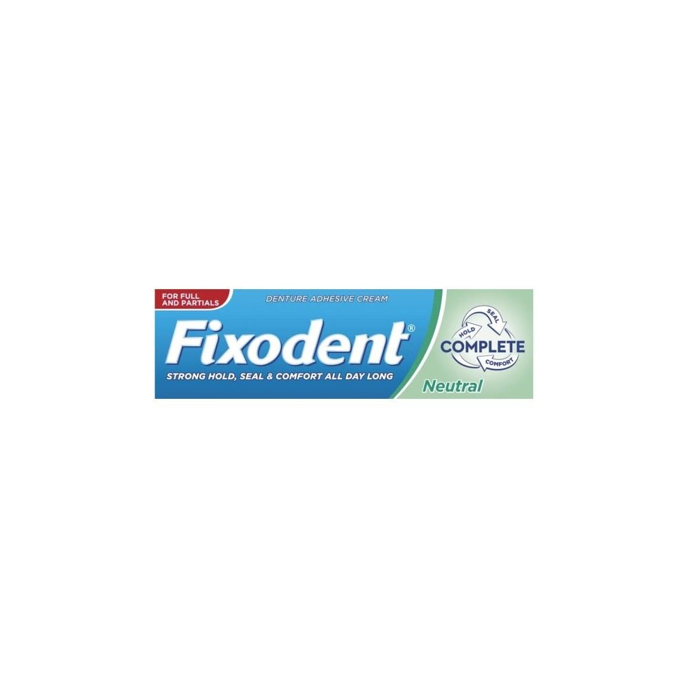 Fixodent Neutral Denture Adhesive Cream 40ml