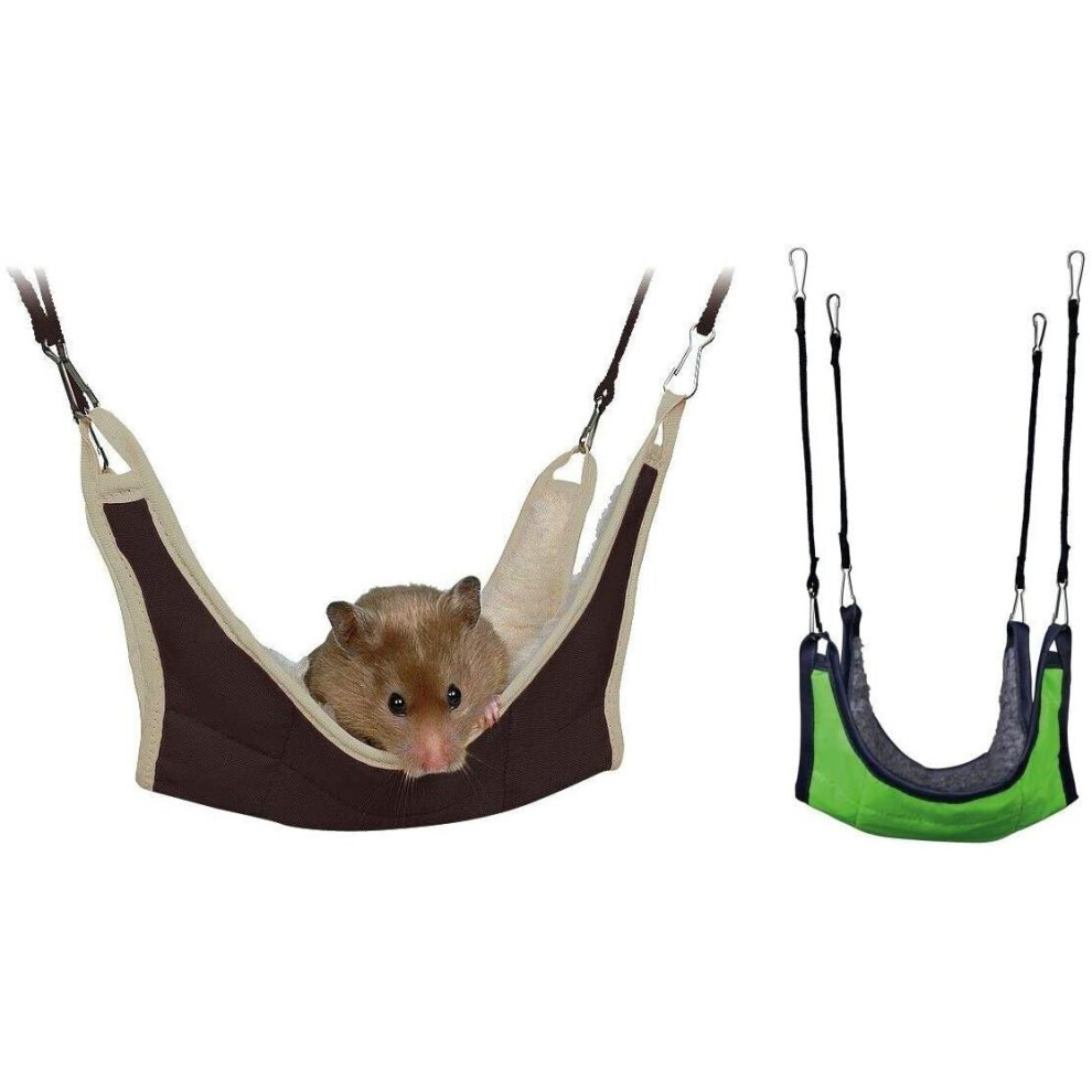 Trixie Hammock For Mice/hamsters, 18 x 18 Centimeter - Hamster Mice Hamsters -  hammock trixie 18 hamster mice hamsters small rodents hanging bed