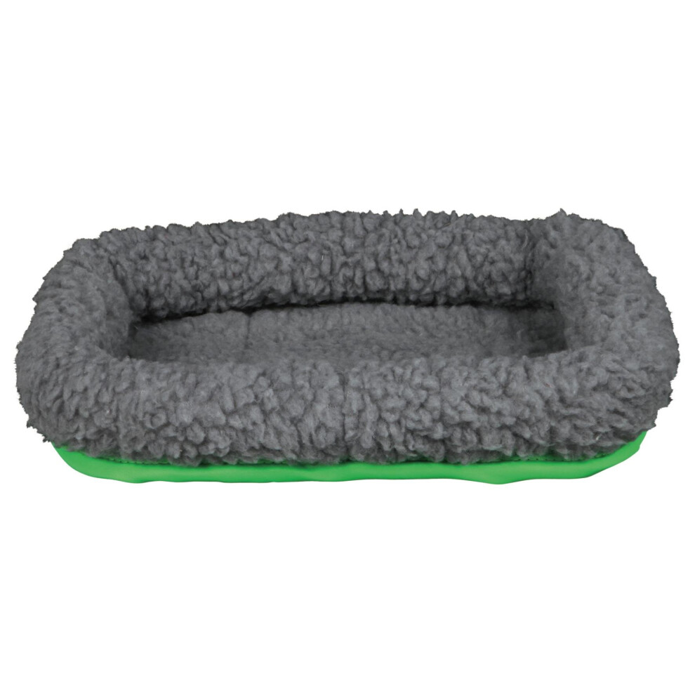 Trixie Cuddly Bed For Guinea Pigs Grey/green 30 x 22cm - Greygreen -  bed trixie guinea cuddly 30 pigs 22cm greygreen