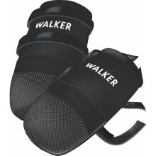 Walker Care Protective Boots, M, 2 Pcs., Black - Trixie Boots Dog Medium Paw -  trixie walker care protective boots dog medium paw shoe