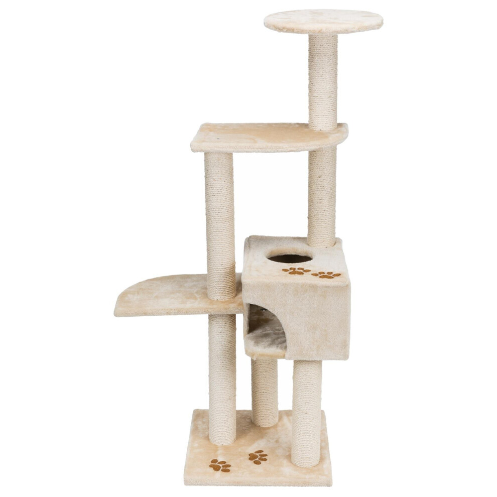 Trixie Alicante Scratching Post, 142 Cm, Beige - Tree Cat Post 142Cm Height - Scratching Alicante Tree Cat Post 142Cm Height Beige