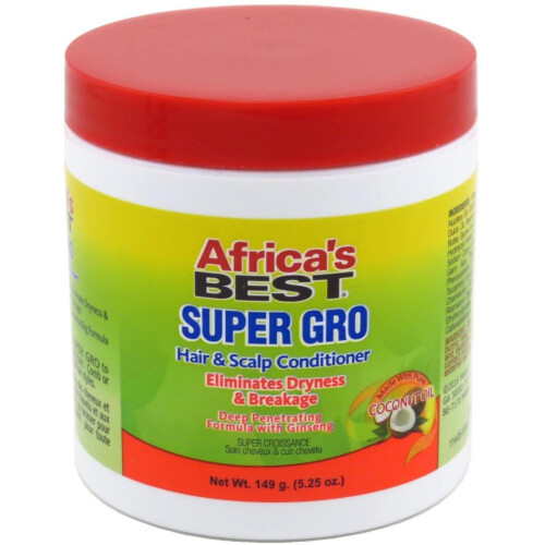 Afrikas Best Super Gro Hår & Hodebunn Balsam 5.25oz
