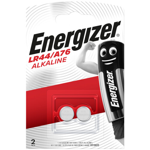 Energizer Energizer A76 LR44 Button Battery (Pack of 2)