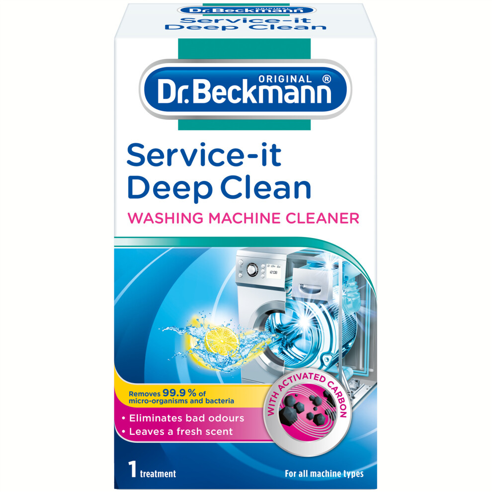 Dr.Beckmann Service-it Deep Clean Washing Machine Cleaner, 1 Treatment