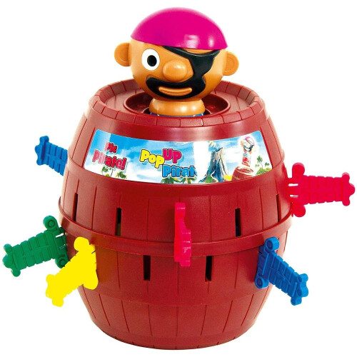TOMY Tomy Pop-Up Pirate Kids Play Childrens Game Toy