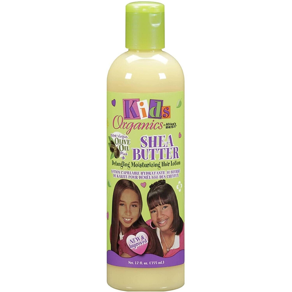 Africa's Best Kid's Organics Shea Butter Detangling Moisturising Hair Lotion 355ml