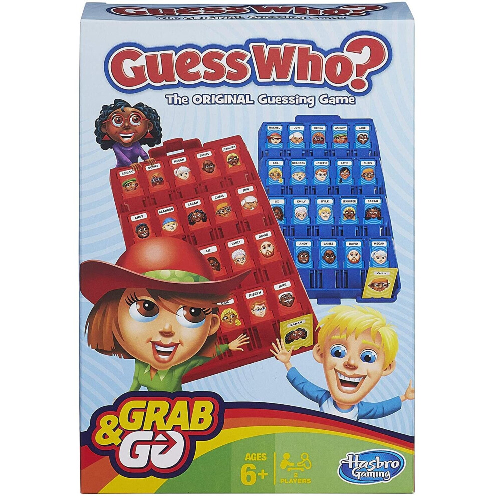 Hasbro Guess Who Grab and Go Game