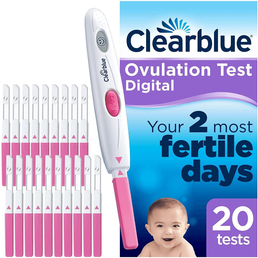 Clearblue Advanced Digital Ovulation Test Kit (OPK) of 20 Tests