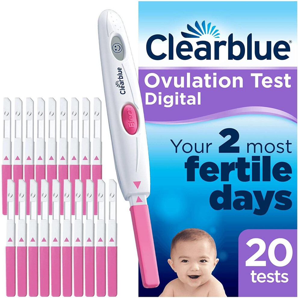Clearblue Advanced Digital Ovulation Test Kit (Opk) Of 20 Tests