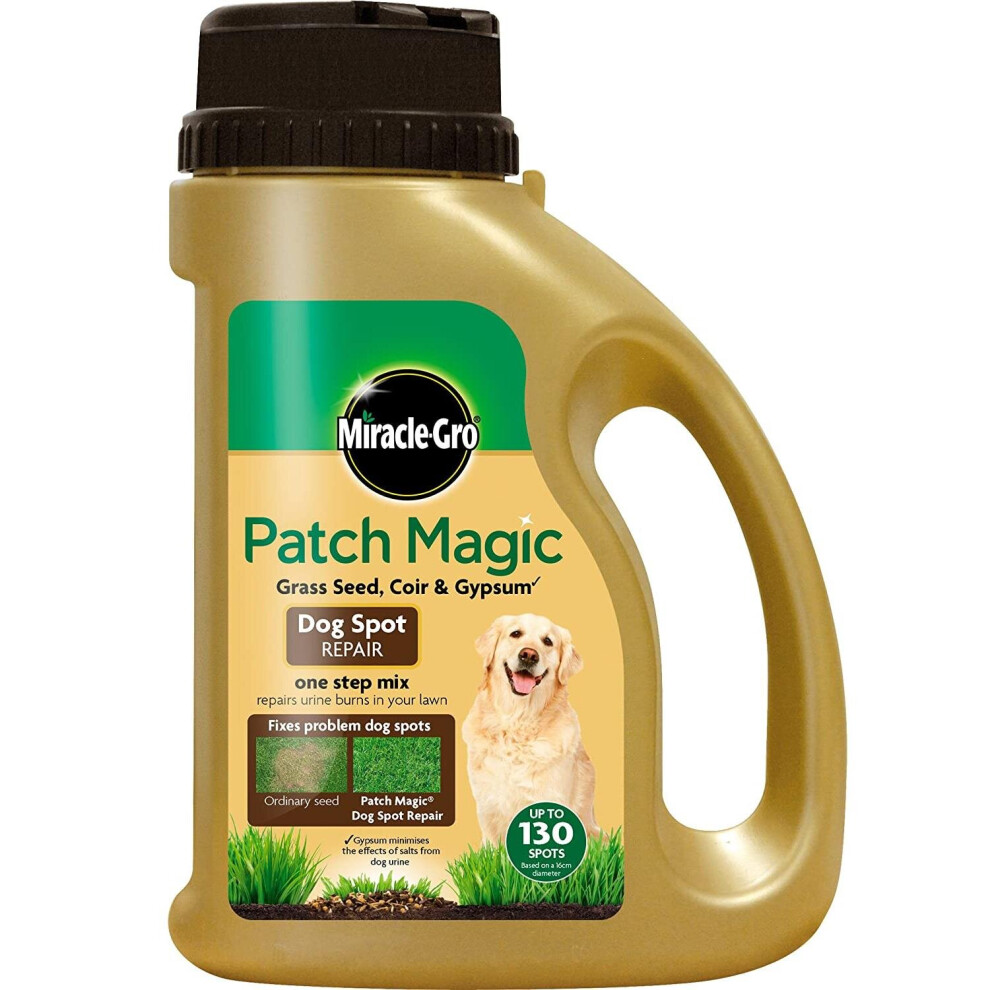 Scotts Miracle-Gro Patch Magic Dog Spot Repair Shaker Jar, 1293 g