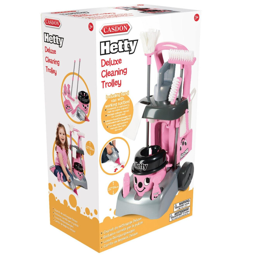 Casdon Deluxe Hetty Cleaning Trolley
