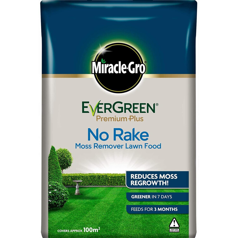 Evergreen No Moss No Rake Moss Remover Lawn Feed 100m (119531)