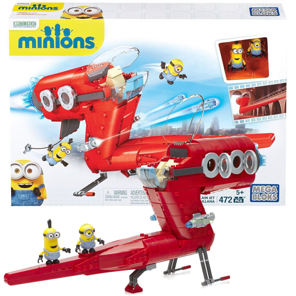 Mega Bloks Minions Supervillain Jet