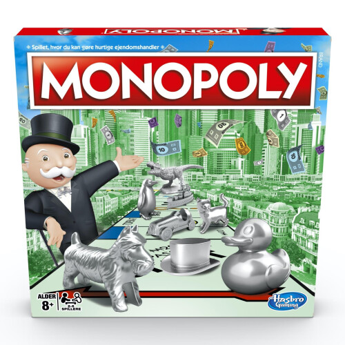 Monopoly Hasbro - Monopoly Classic - New Token - Board Game