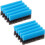 George Foreman George Foreman Grill Plate Cleaning Pack - 2-Pack, 2-Sided Non-Scratch Blue Sponge, Model 12207 1