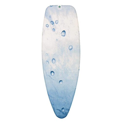 Brabantia Ironing Board Cover 2 mm Foam 135 x 45 cm, Extra Large, Ice