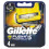 Gillette 4 x Ανδρικές ανταλλακτικές λεπίδες ξυραφιού Gillette Fusion ProShield &amp; Trimmer ακριβείας 1