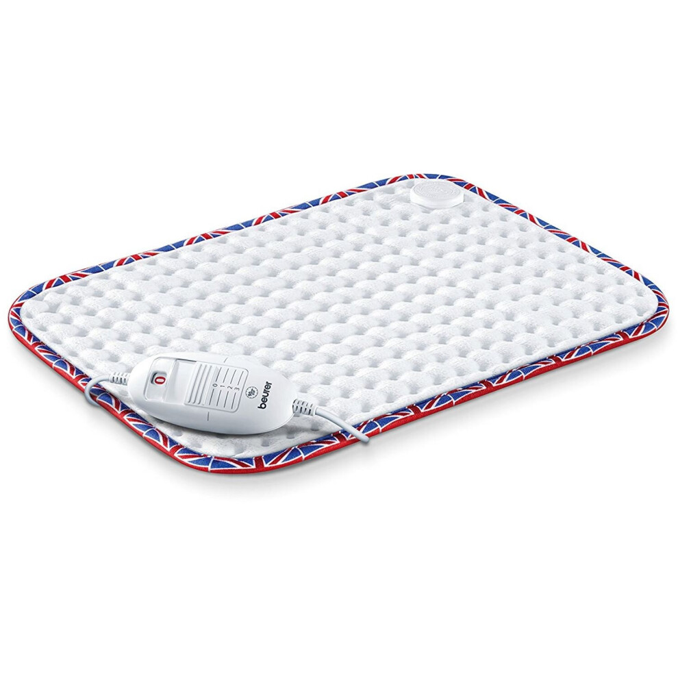 Beurer Hk Comfort Heating Pad Pain Relief With Cosy Fleece & Turbo Heat Setting