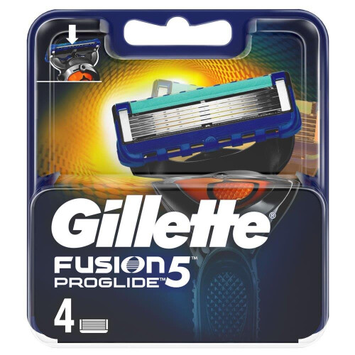 Gillette Gillette Fusion Proglide Refill 4 Units