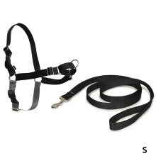 PetSafe Easy Walk Harness & 1.8m Lead for Small Dogs - No-Pull, Black