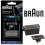 Braun New Mens Braun 31B Ανταλλακτικό φύλλο αλουμινίου και κεφαλή κοπής Combi Pack 5000 6000 Series 2