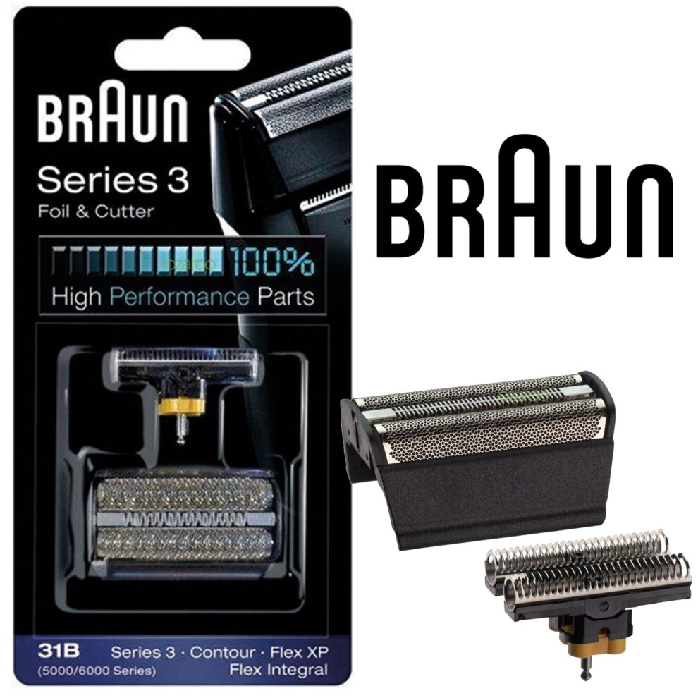 Nuevo Pack Combi De Recambio Braun 31B Para Hombre 5000 6000 Series-image
