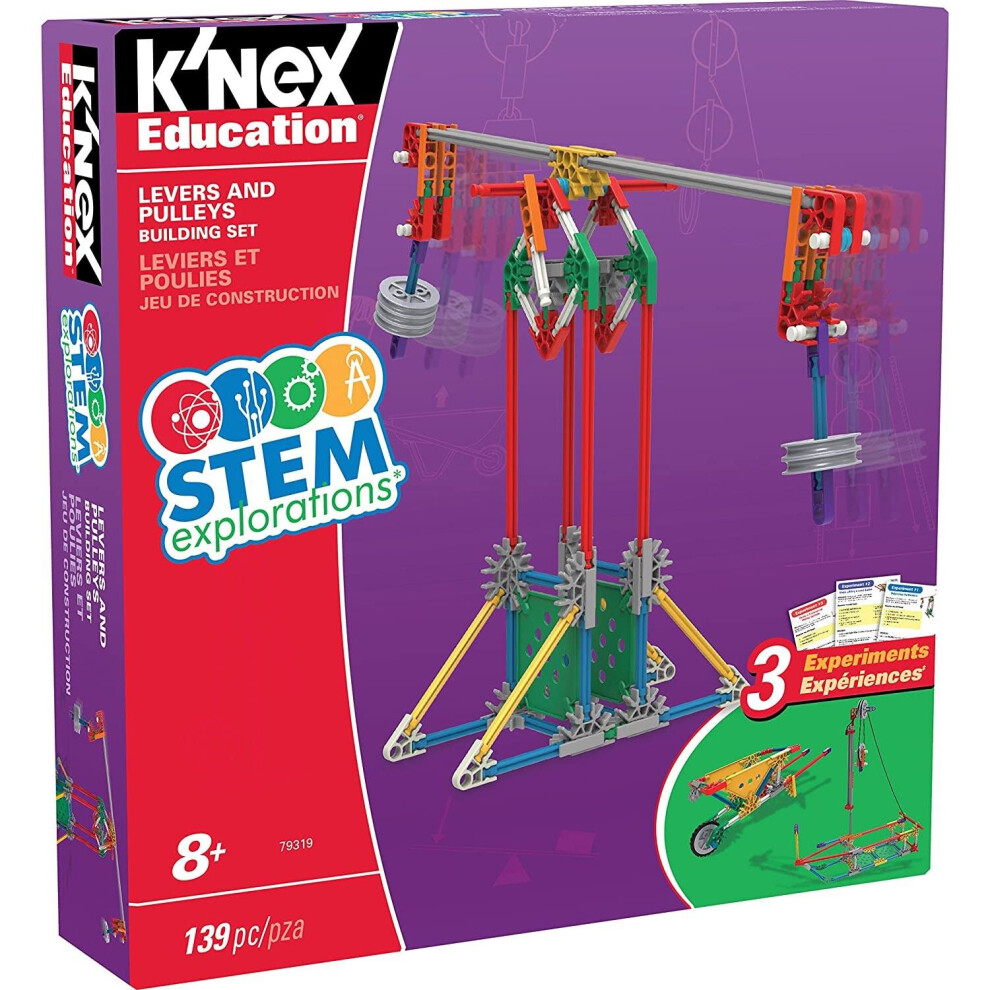 KNEX Education STEM EXPLORATIONS Levers & PULLEYS Building Set Building Kit