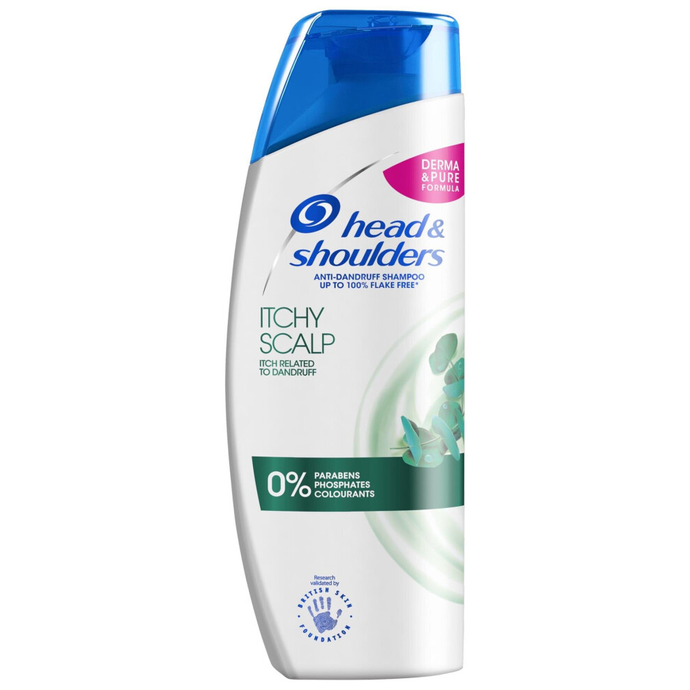Head & Shoulders Anti-Dandruff Shampoo Itchy Scalp Relief Soothing Formula 250ml