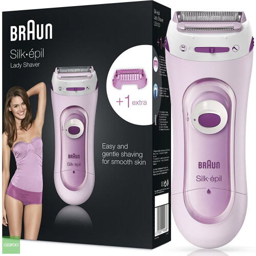 Braun Braun Womens Silk&Soft BodyShave Battery Cordless LS5100 Gentle LadyShave Shaver