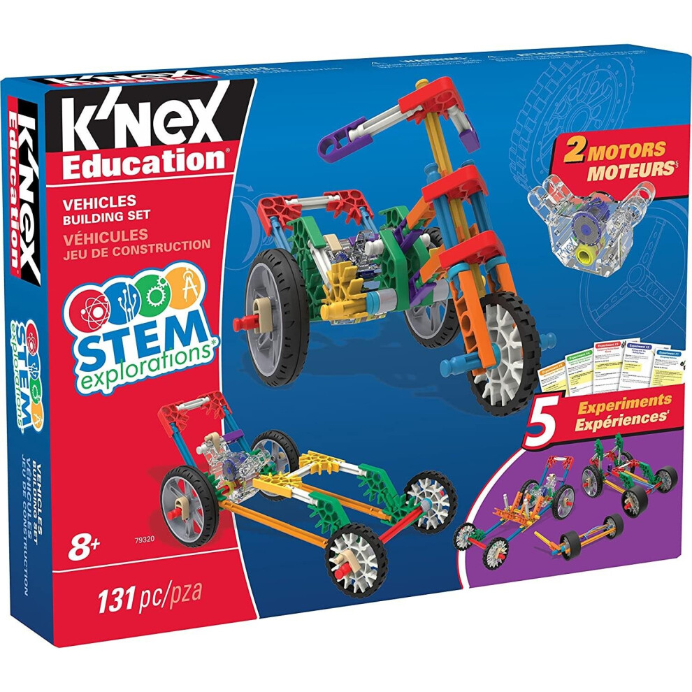 KNEX Education STEM EXPLORATIONS Vehicles Building Set Building Kit