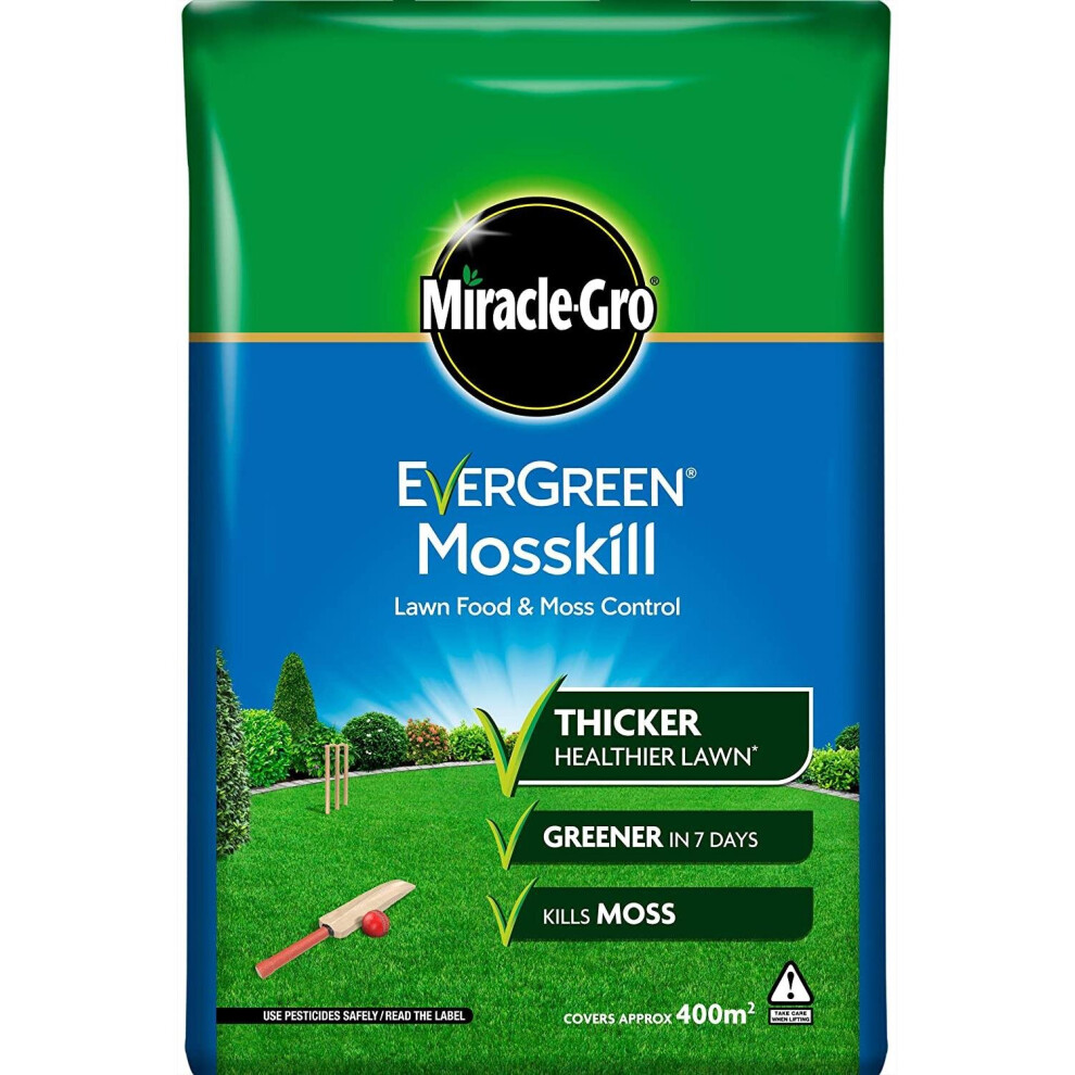 EverGreen Mosskil with Lawn Food Bag, 14 kg