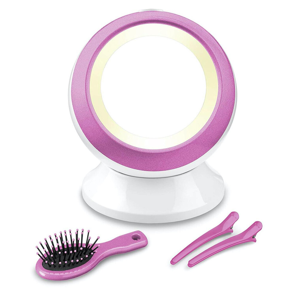 BaByliss 9446CU Iluminated Mirror Set 3X Magnification 1 Light Settings