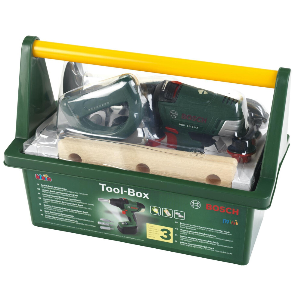 Theo Klein 8520 - Bosch Tool Box With Cordless Drill II