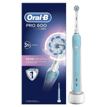 Oral-B Pro 600 Sensi Ultrathin Electric Rechargeable Toothbrush
