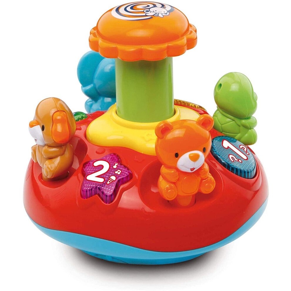 Vtech Baby Push and Play Spinning Top Toy