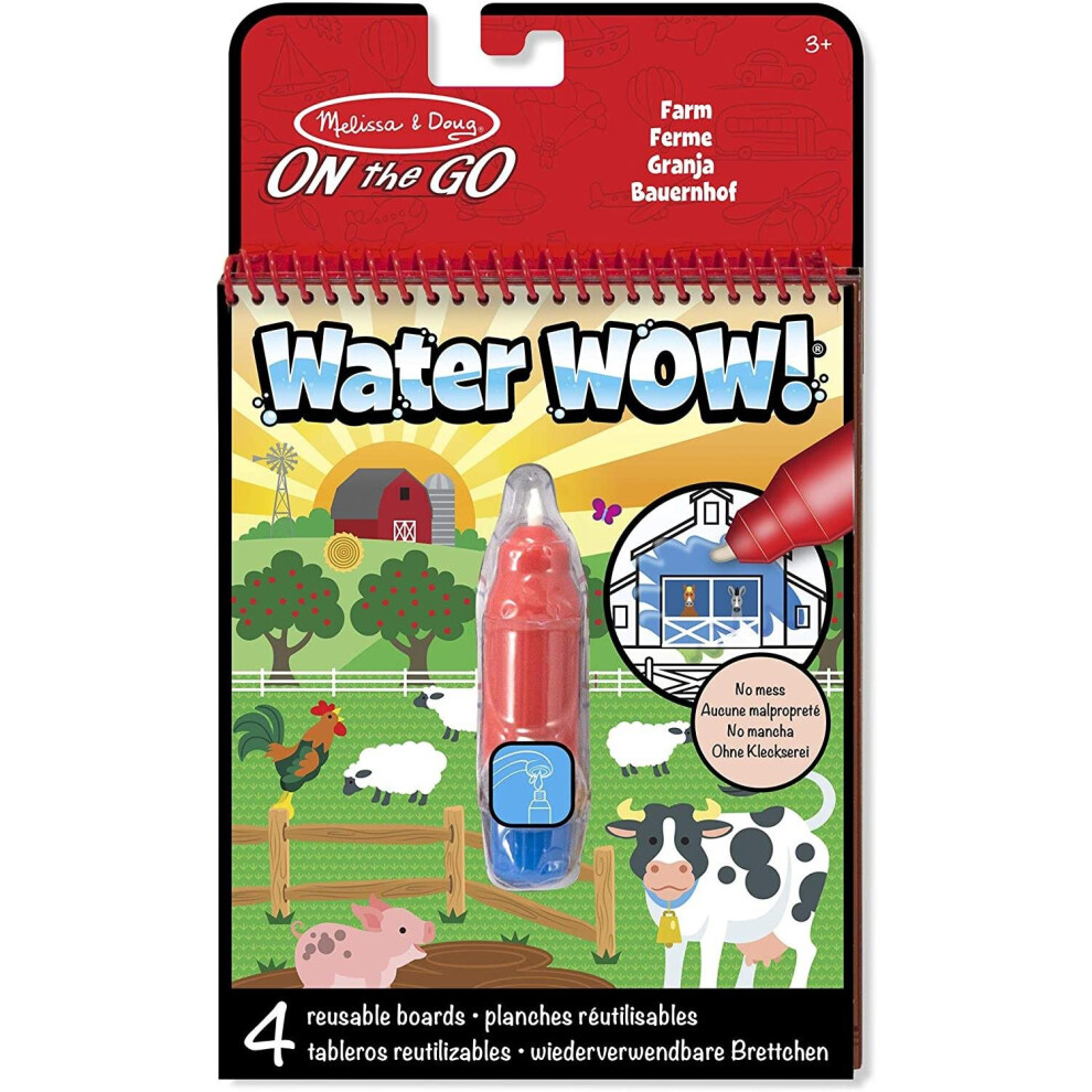 Melissa & Doug On the Go Water Wow! Connect the Dots Water Reveal Pad