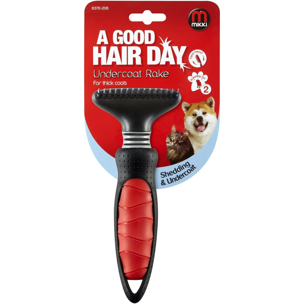 Mikki Easy Grooming Undercoat Rake