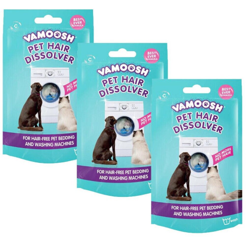 Vamoosh Pet Hair Dissolver - 3 Beutel 1