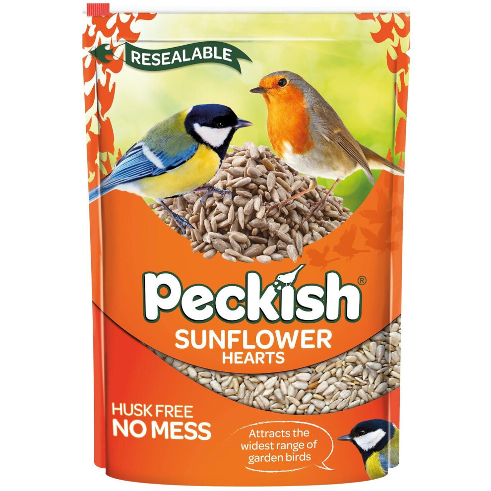 Peckish Sunflower Hearts for Wild Birds, 1 kg