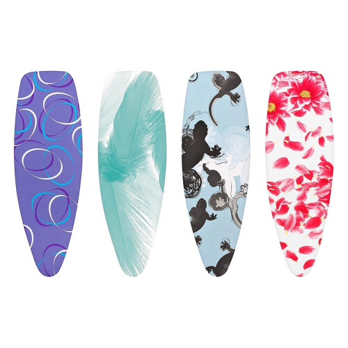 Brabantia Brabantia Ironing Board Cover with 4 mm Foam - Size D, Extra Large, Bright Assorted Colours