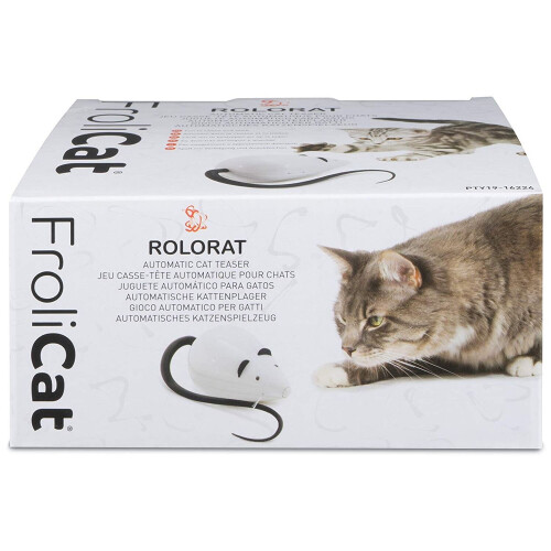 PetSafe PetSafe FroliCat, Interactive, RoloRat Automatic Cat Teaser, Light up, Random movement, Active, exercise Cat Toy
