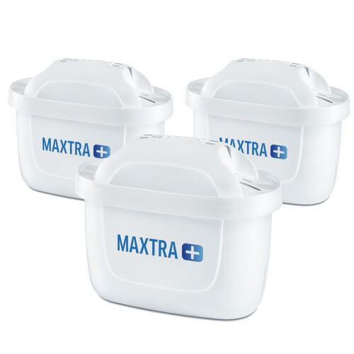 BRITA BRITA Maxtra+ Water Filter Cartridges, White, Pack of 3 (UK Version)