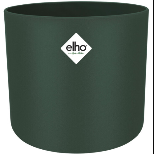 elho b.for soft round 14cm flowerpot - leaf green
