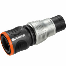 GARDENA Premium Water Stop, 13 mm (1/2") - 15 mm (5/8"): Water stop, frost-resistant, packaged (18253-20)