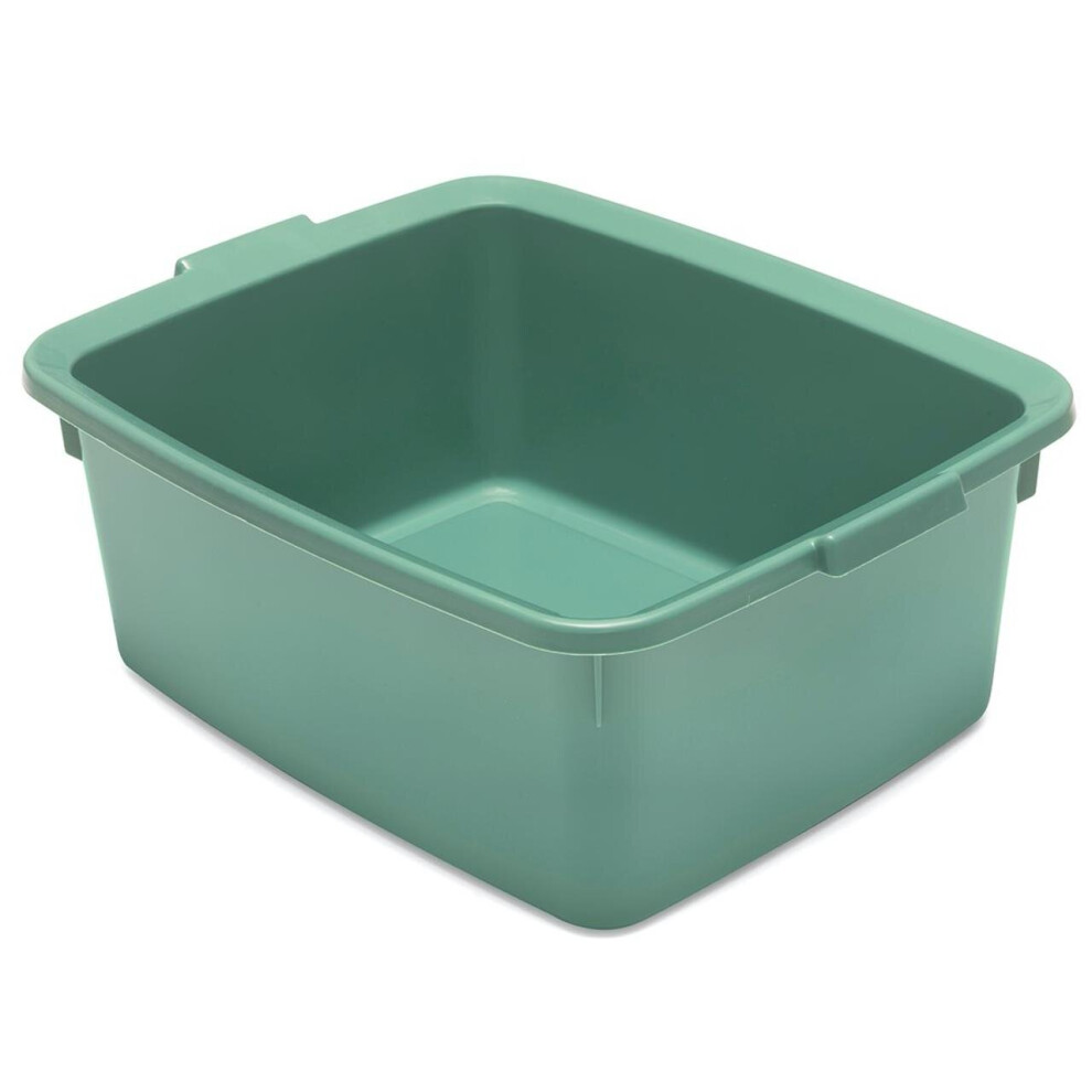 Addis Washing Up Bowl Utility Butler Belfast Sinks, Sage Green, 33 x 42 x 17 cm