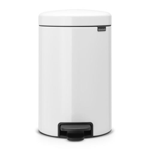 Brabantia Poubelle à pédale Newicon 12 l blanc Code C - Brabantia