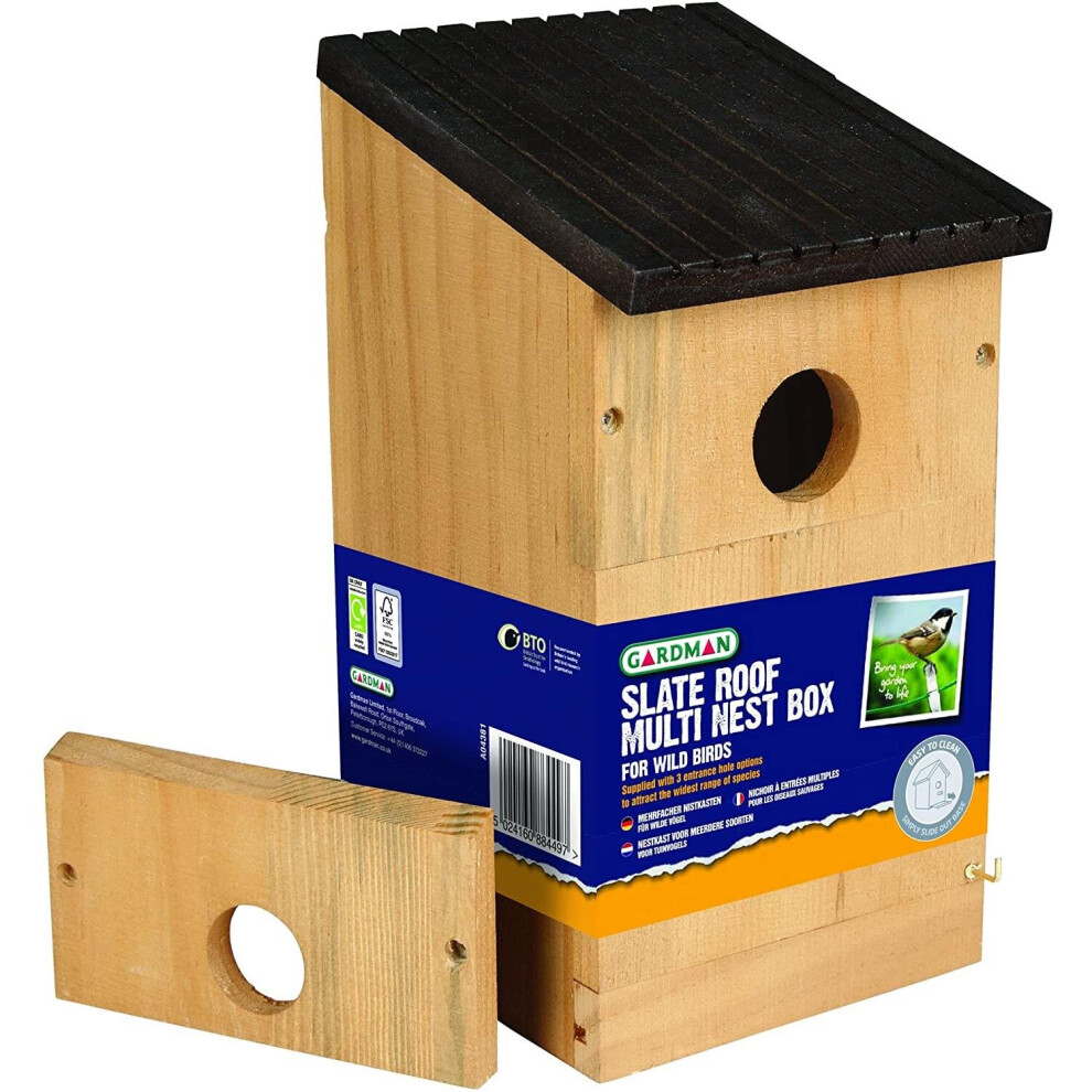 Gardman A04381 Multi-Nest Box - Brown