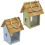 Gardman Gardman A04334 Beach Hut Seed Feeder - Green/blue 1