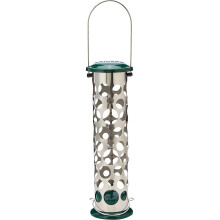 Peckish All Weather Metal Energy Suet Fat Ball Bird Feeder, Large